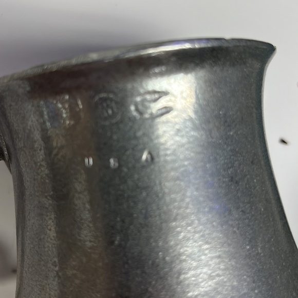 7 Piece RWP USA Wilton Solid Pewter Serving Set - Picture 6 of 8